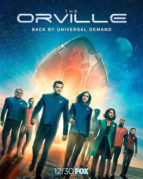 The orville 123movies - Set 400 years in the future, “The Orville: New Horizons” finds the crew of the U.S.S. Orville continuing their mission of exploration, as they navigate both the mysteries of the universe and the complexities of their own interpersonal relationships. The ensemble cast includes MacFarlane, Adrianne Palicki, Penny Johnson Jerald, Scott Grimes ... 